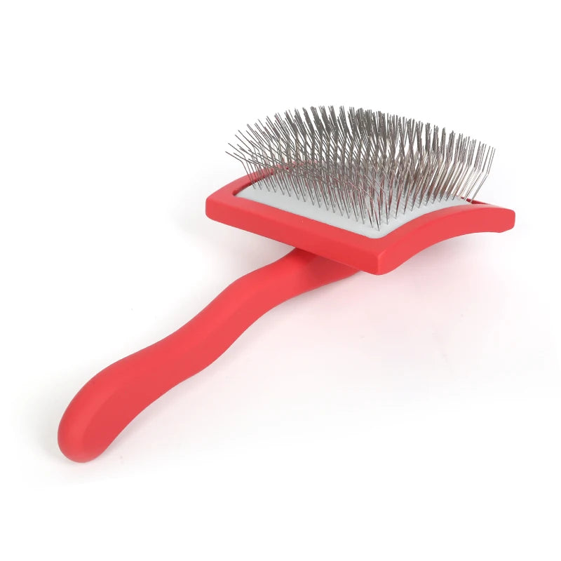 Pet Grooming Hair Remover Brush Manual Household Beauty Hairbrush Long Handle Professional Reusable Pet Grooming Supplies