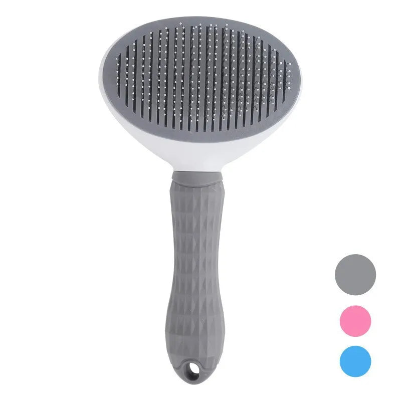 Pet Grooming Hair Remover Brush Manual Household Beauty Hairbrush Long Handle Professional Reusable Pet Grooming Supplies